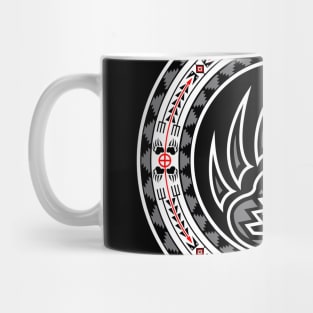 Bear Spirit Black Mug